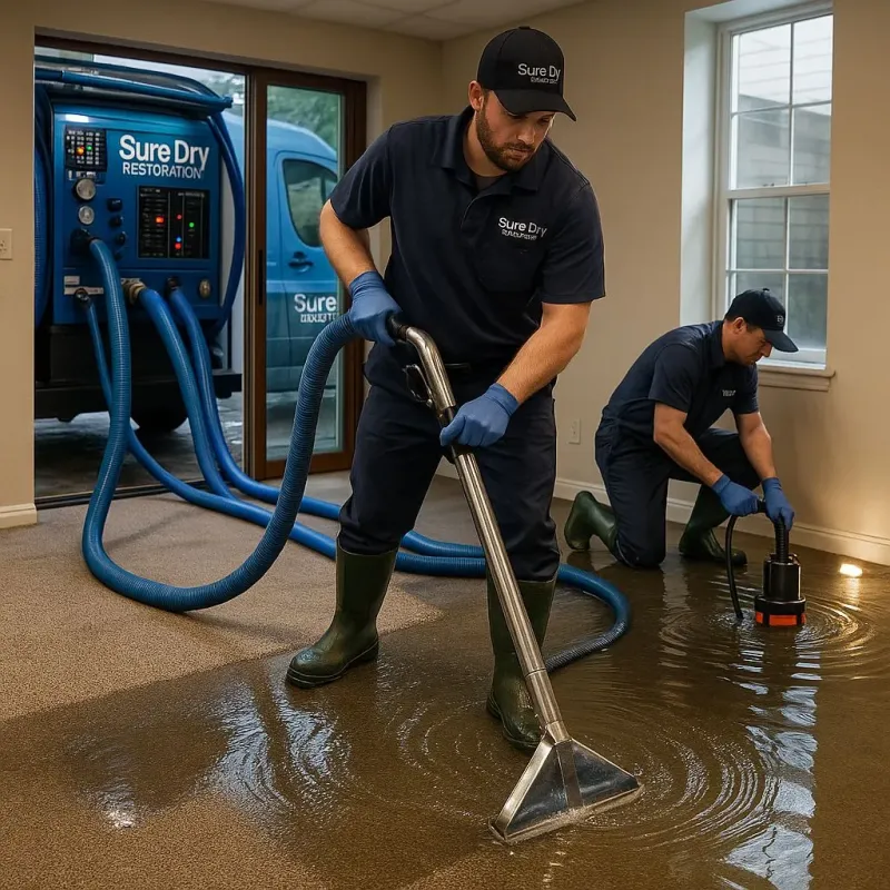 Water Extraction and Removal process in Arlington, WA